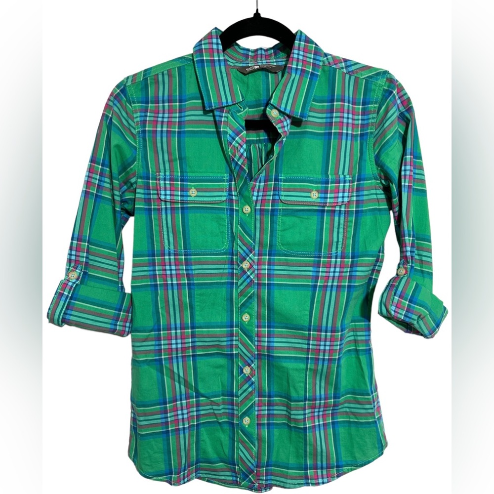 The North Face XS Long Sleeve Button Up Shirt